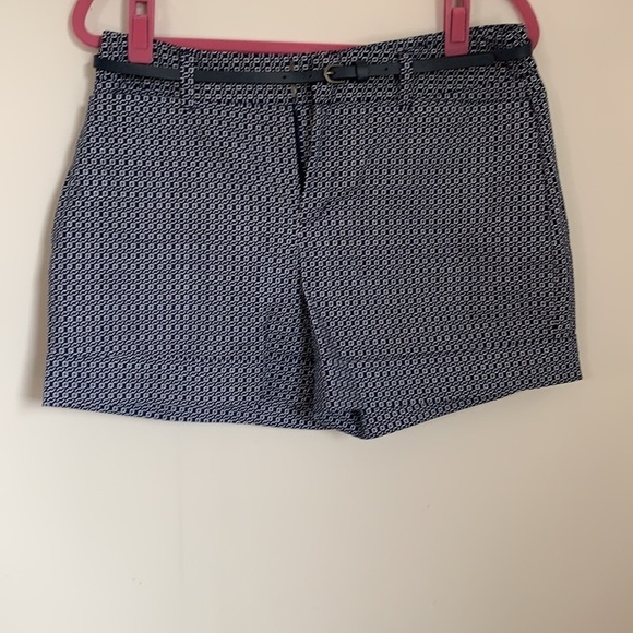 🆕 Catherine Melandrino  Geo Print Shorts Size 8 - Picture 1 of 11